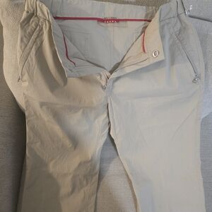 Prada Men's Light Khaki Chinos